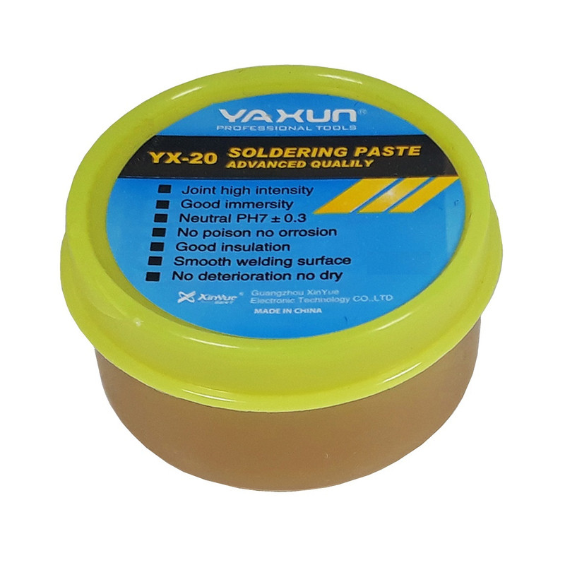 تصویر روغن لحیم یاکسون مدل YX-20 وزن 70 گرم 