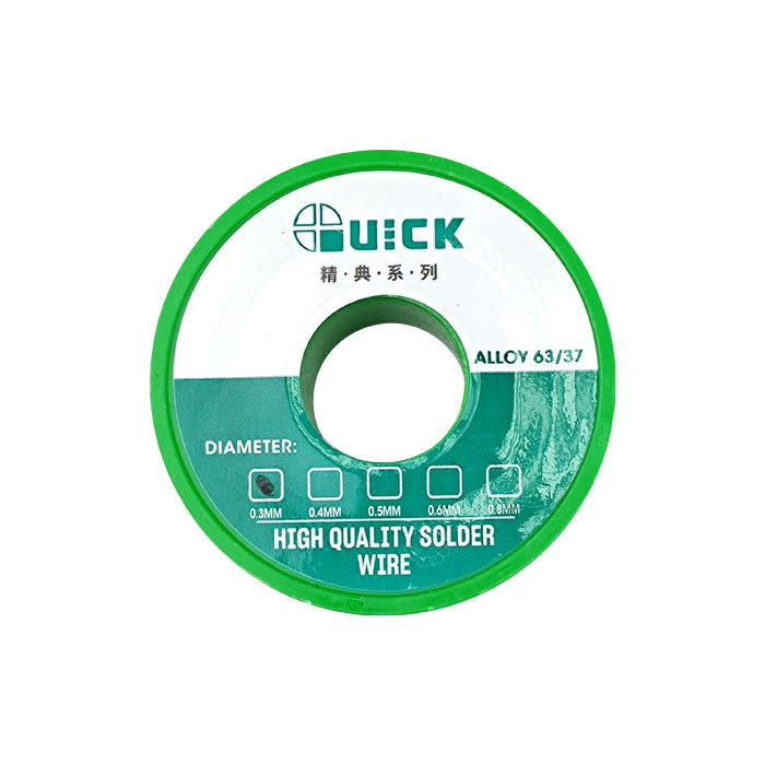 تصویر سیم لحیم کوئیک مدل 0/3mm وزن 40 گرم 