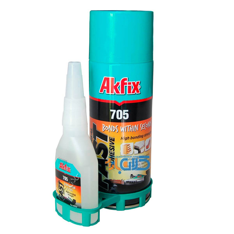 تصویر چسب ۱۲۳ آکفیکس مدل 705 حجم 400 میلی لیتر 