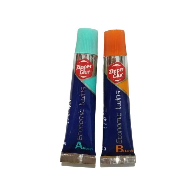 تصویر چسب دوقلو زیپر مدل economic twins حجم 20 میلی لیتر 