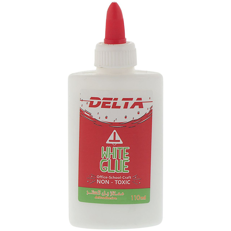 تصویر چسب چوب دلتا مدل تحریر حجم 110 میلی لیتر 