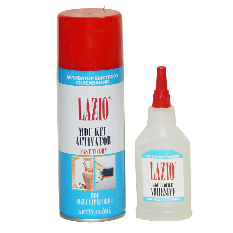 تصویر چسب 123 لازیو مدل MDFKIT حجم 400 میلی لیتر 