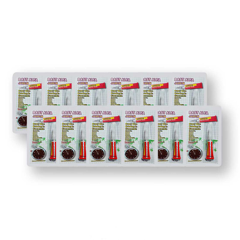 تصویر چسب قطره ای جانسون مدل بست آلفا وزن 3 گرم بسته 12 عددی 