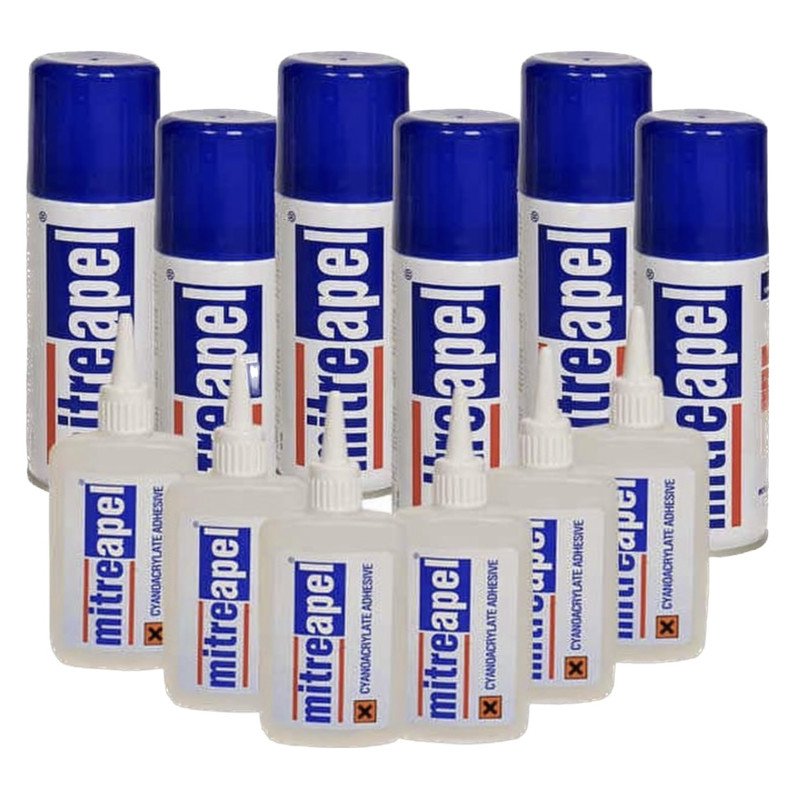 تصویر چسب 123 میتراپل مدل AC400 حجم 400 میلی لیتر بسته 6 عددی 