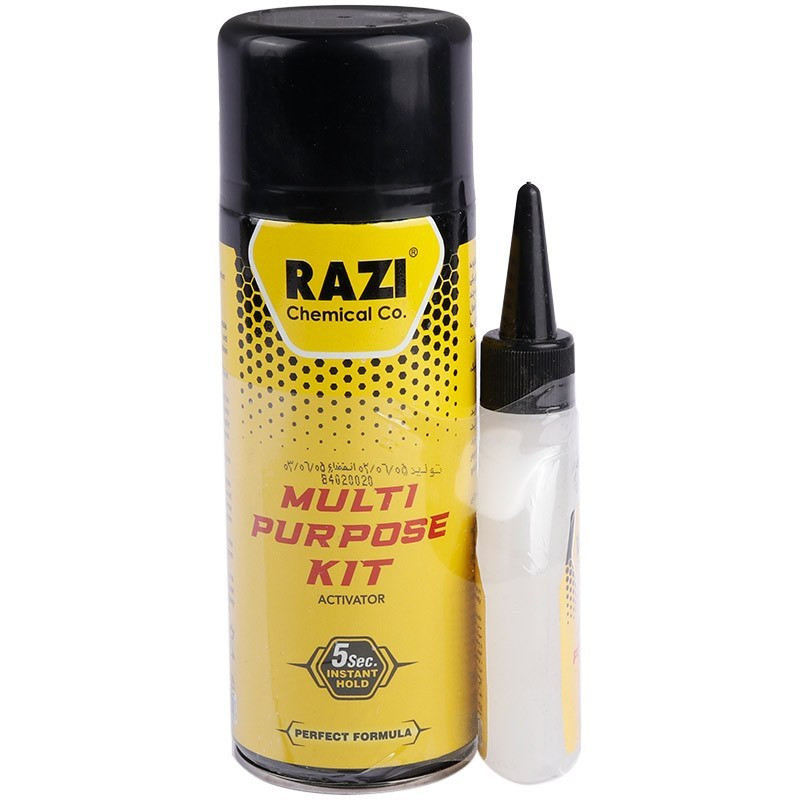 تصویر چسب 123 رازی مدل multipurpose حجم 100 میلی لیتر 