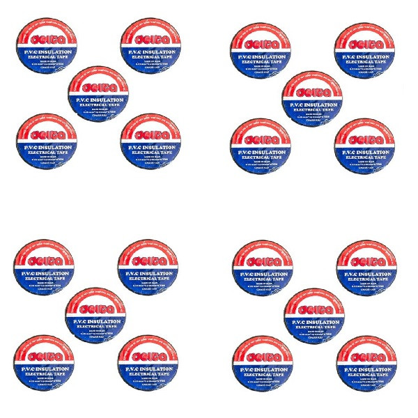 تصویر نوار چسب برق دلتا مدل 2021 بسته 20 عددی 