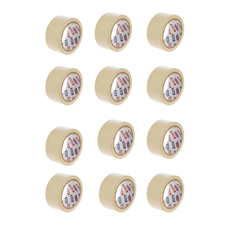 تصویر چسب کاغذی رازی مدل 6588 عرض 4.8 سانتی متر بسته 12 عددی 