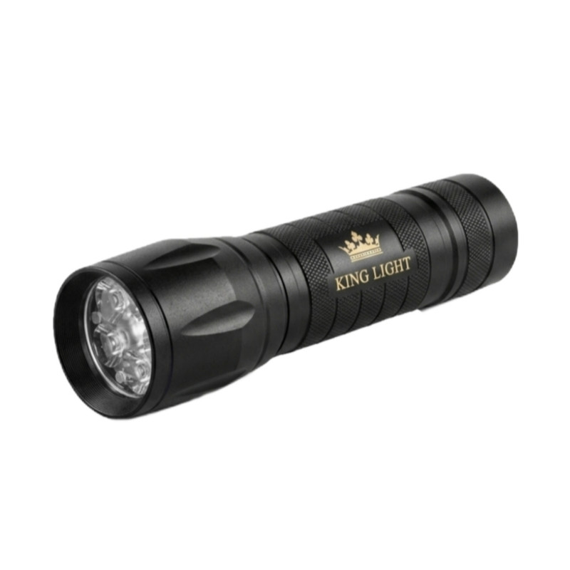 چراغ قوه دستی کینگ لایت مدل UV-365395 با نور بنفش
