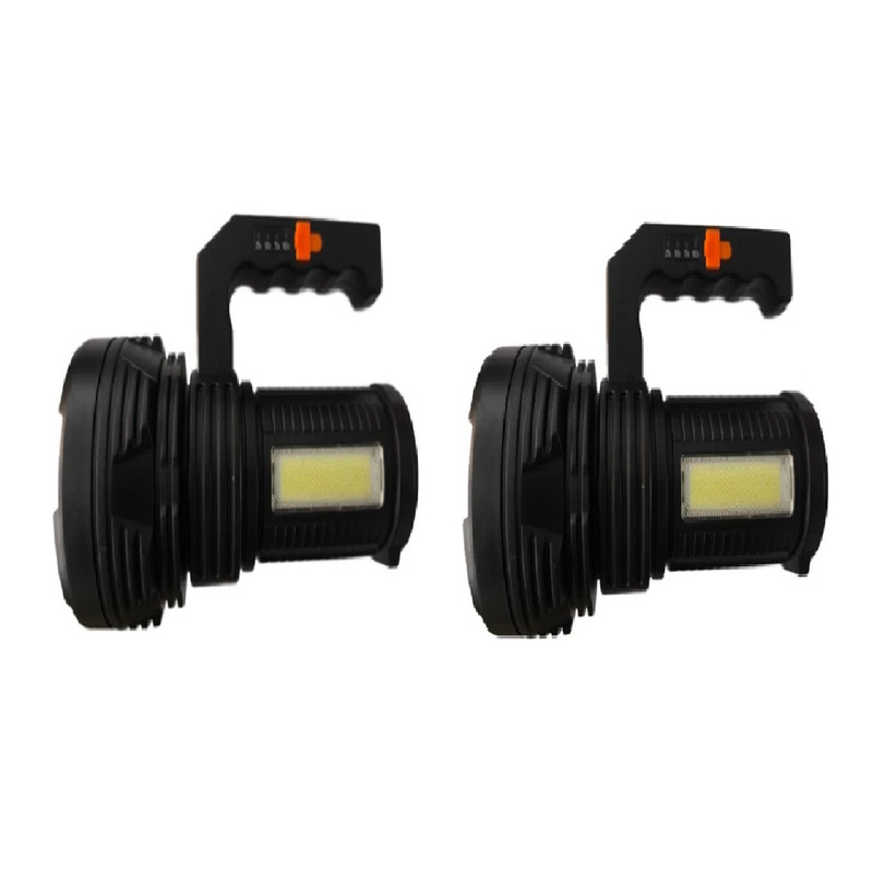 نورافکن دستی مدل yt-82031 با نور مهتابی بسته دو عددی