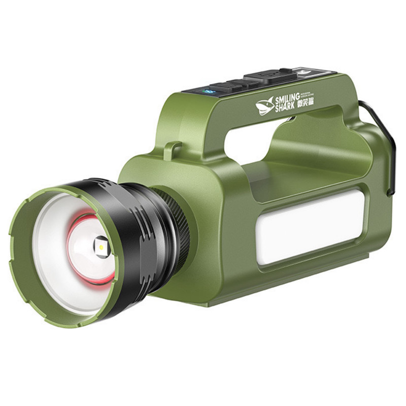 نورافکن دستی اسمایلینگ شارک مدل ST-5130A با نور مهتابی
