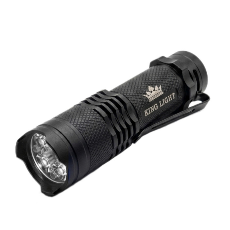 چراغ قوه دستی کینگ لایت مدل UV-365/395 با نور آبی