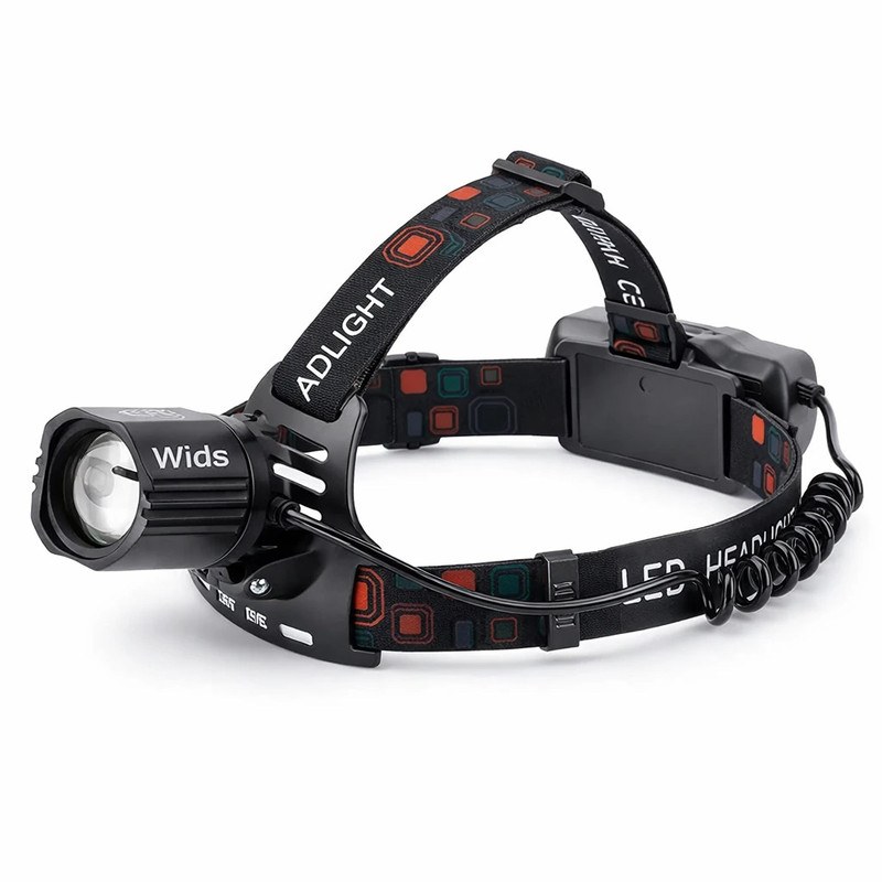 چراغ پیشانی دیپکینگ  مدل WIDS-608 با نور مهتابی
