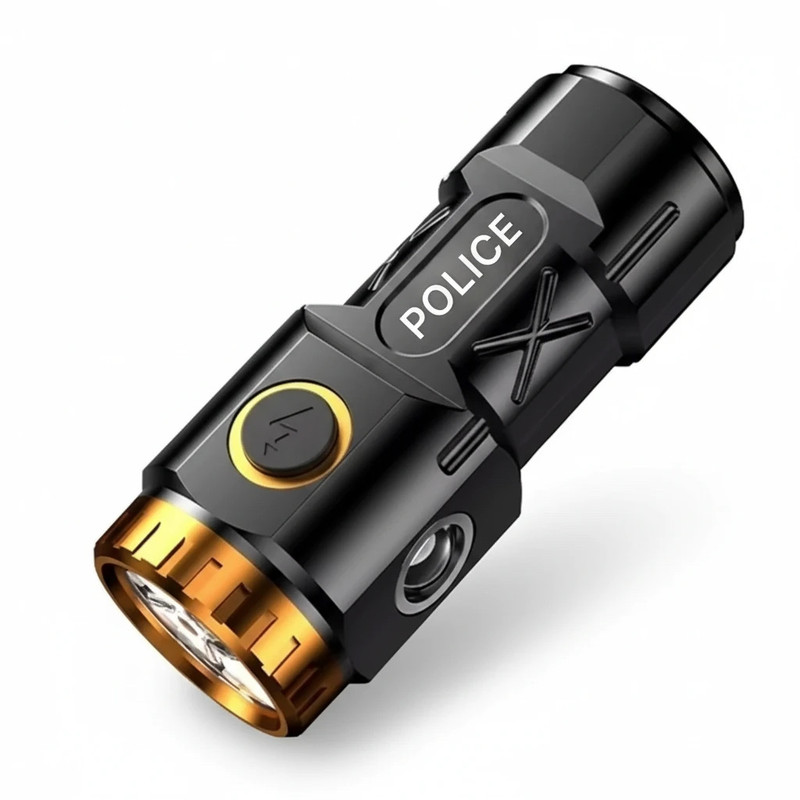 چراغ قوه دستی مدل 360 POLICE 41 LED  با نور مهتابی