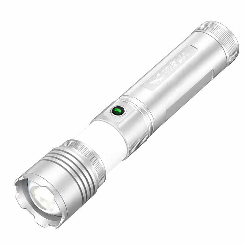 چراغ قوه دستی اسمایلینگ شارک مدل شارژی SD-5311 با نور مهتابی