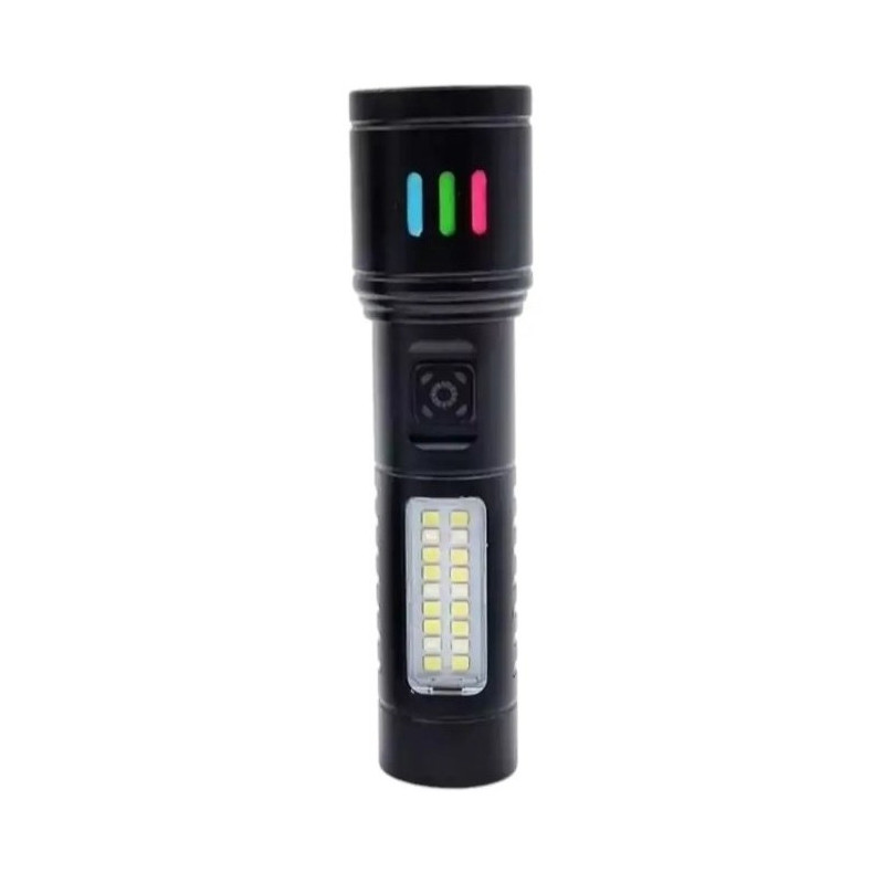 چراغ قوه دستی مدل B503 با نور چند رنگ