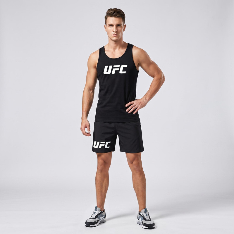 ست تاپ و شلوارک ورزشی مردانه مدل ufc1