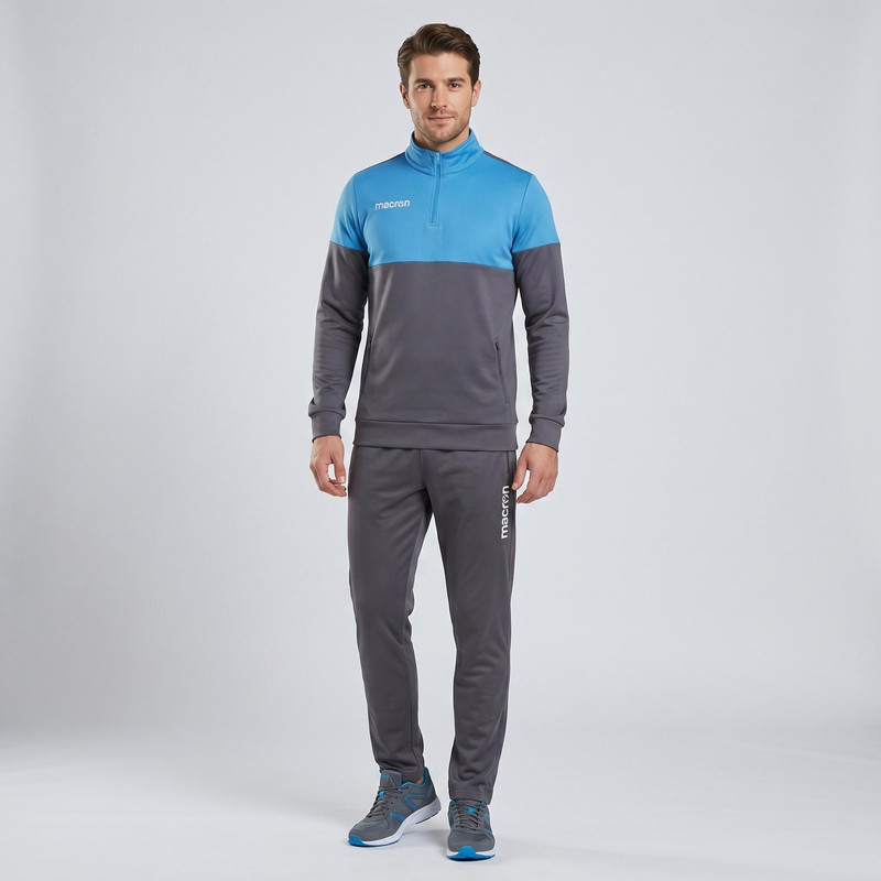 ست سویشرت و شلوار ورزشی مردانه مکرون مدل میلان