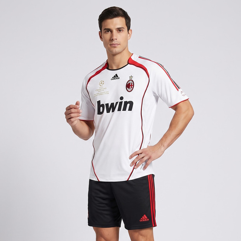 تی شرت ورزشی مردانه مدل میلان Away 2007