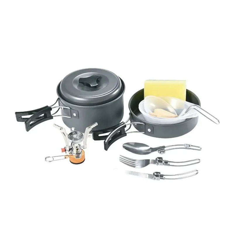 اجاق و ظرف سفری گرین لاین مدل GN10N1COOKBK