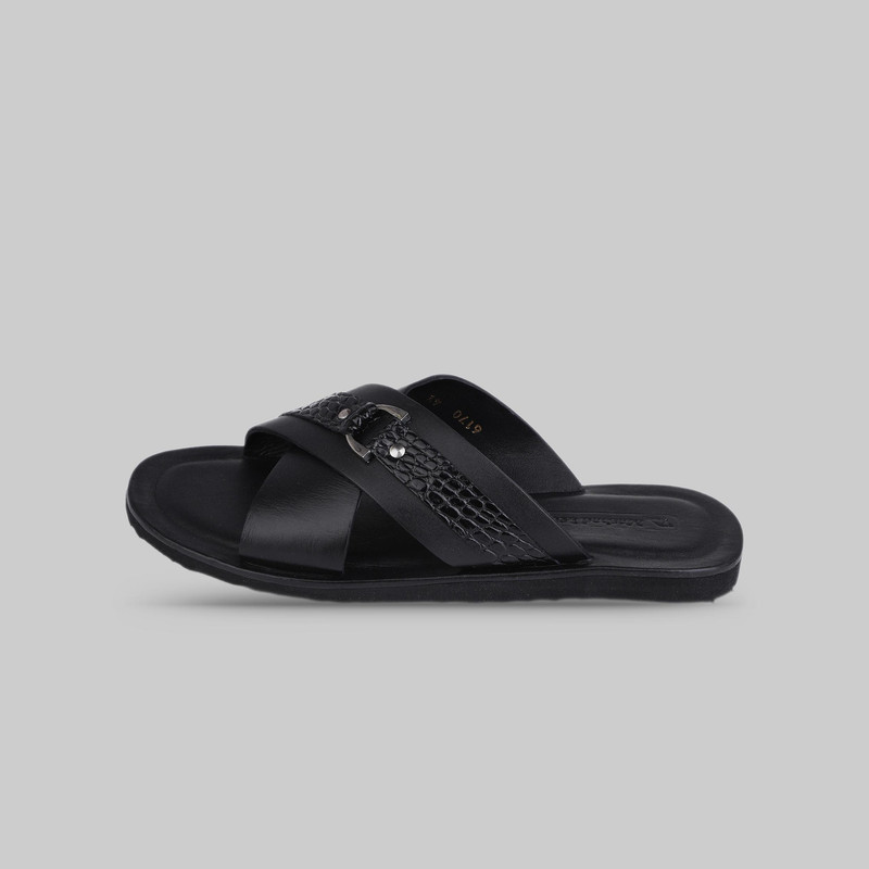 صندل مردانه چرم مشهد مدل J6170-001