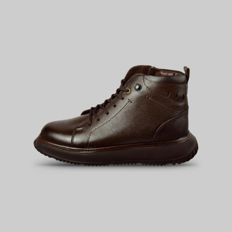 نیم بوت مردانه بالنزا مدل چرم طبیعی Fortis BR.1609