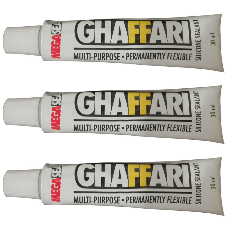 چسب آکواریم غفاری کد 03 وزن 30 گرم بسته 3 عددی