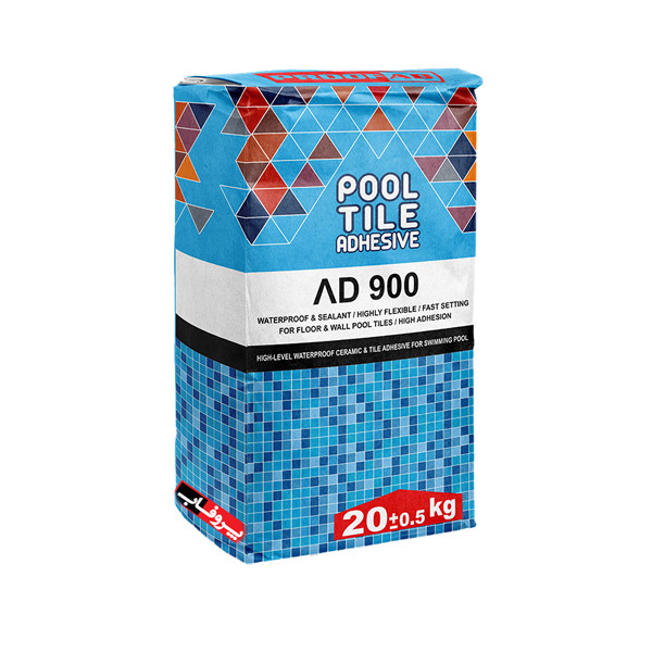 چسب پودری کاشی استخری پروفاب مدل AD900 وزن 20 کیلوگرم