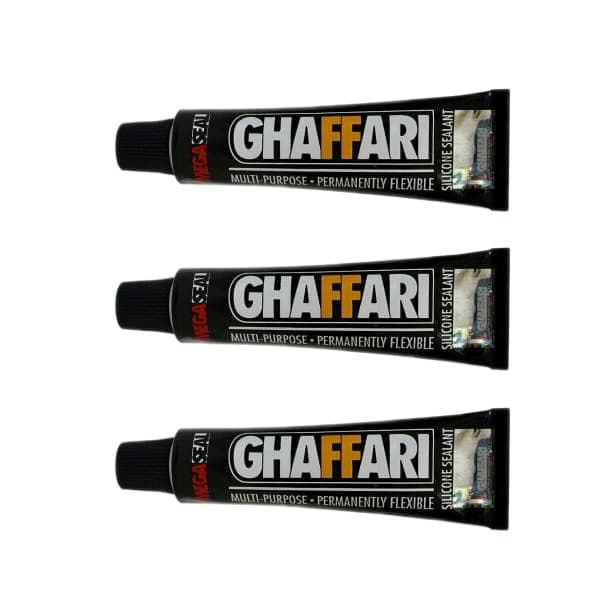 چسب آکواریوم غفاری مدل مگاسیل وزن 30 گرم بسته 3 عددی
