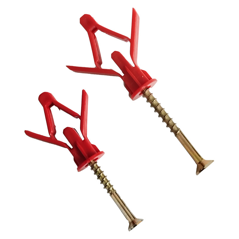 پیچ و رولپلاک پروانه ای های فایو استور مدل HI5 SR4-5CM بسته 100 عددی