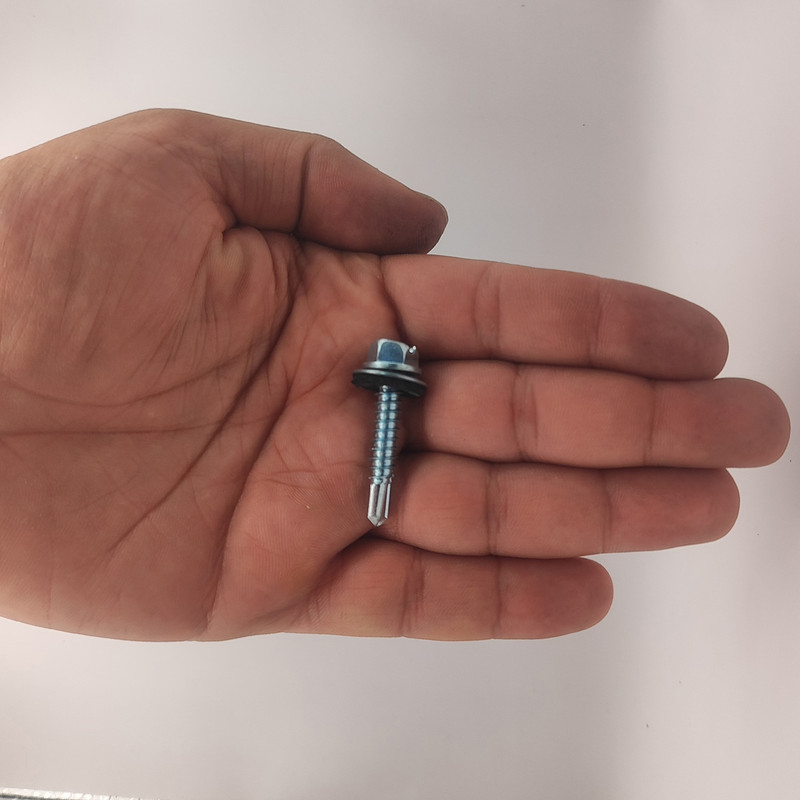 پیچ سرمته هامر مدل شیروانی واشردار کد Multiple Sizes مجموعه 12 عددی