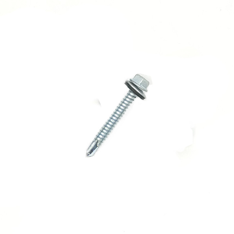 پیچ سرمته هامر مدل شیروانی واشردار کد 50mm بسته 10 عددی
