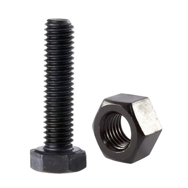 پیچ و مهره مدل فولادی کد BPM-10-70 مجموعه 30 عددی