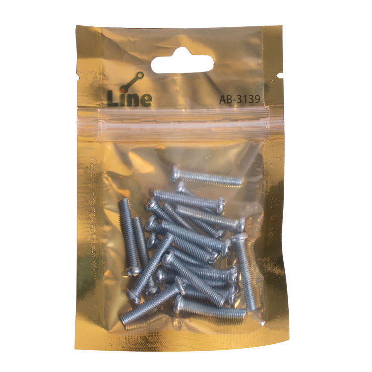 پیچ مهره خور لاین مدل AB-3139 بسته 20 عددی