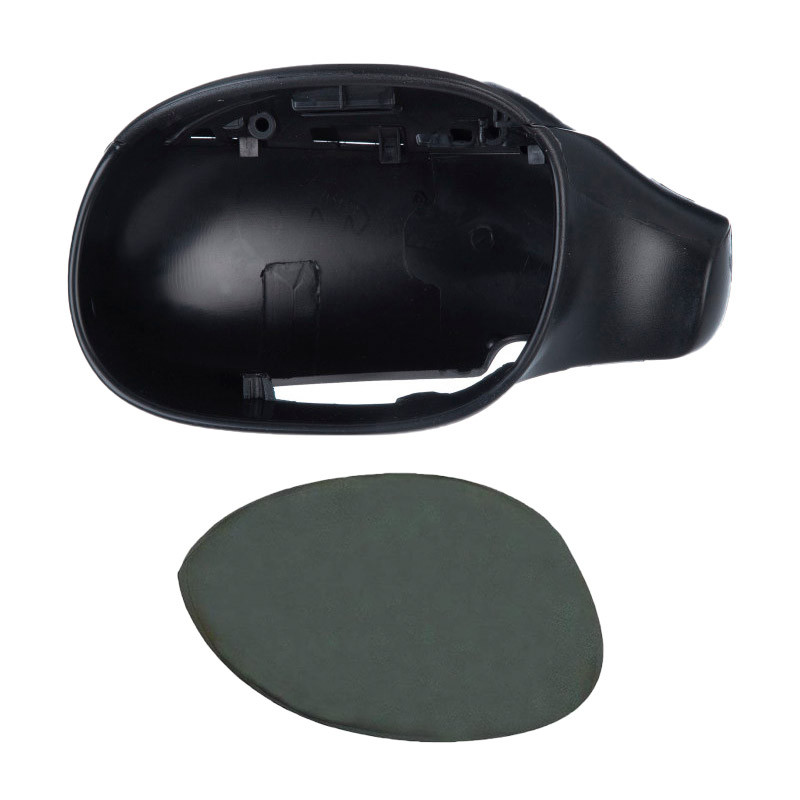 قاب آینه جانبی چپ قطعه سازان کبیر مدل GHB-206GRY-L مناسب برای پژو 206 به همراه فلاپ