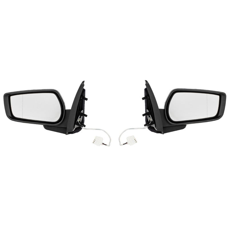 آینه جانبی برقی چپ و راست خودرو جی ای اس پی مدل NEW کد 498915498916 مناسب برای پژو 405 SLX مجموعه 2 عددی