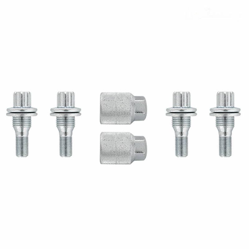 پیچ چرخ و رینگ ضد سرقت خودرو چیکال مدل M-58 مناسب برای سمند سورن پلاس مجموعه 6 عددی
