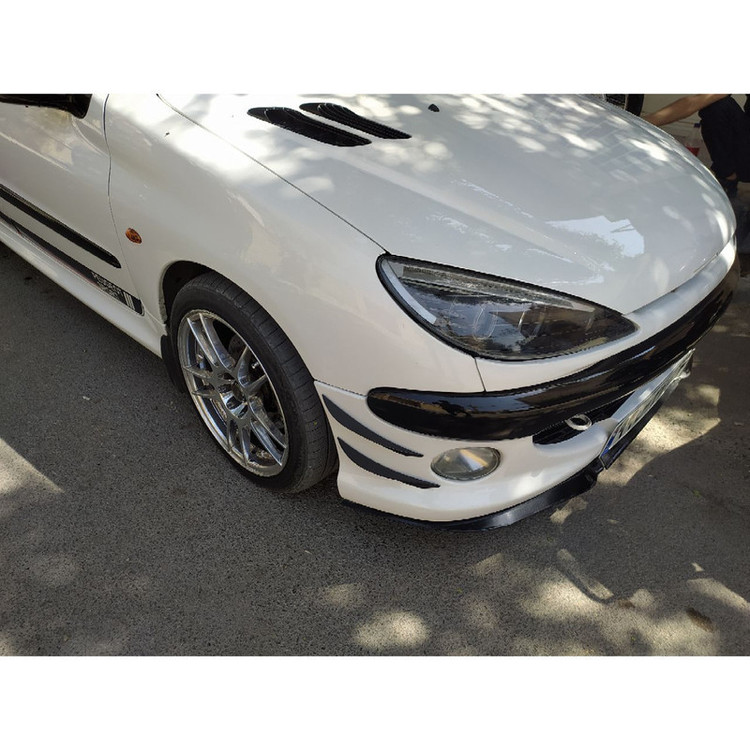 فلاپ سپر جلو خودرو چیکال مدل شارک کد P-1032 بسته 6 عددی