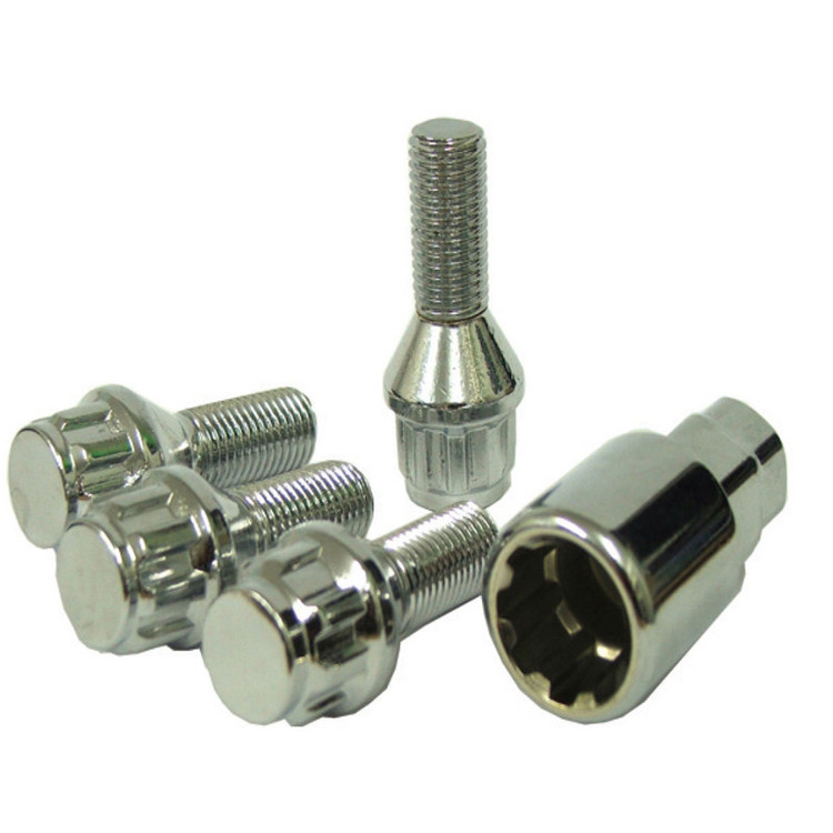 پیچ چرخ و رینگ ضد سرقت خودرو چیکال مدل M-18 مناسب برای تیگو 5 مجموعه 6 عددی