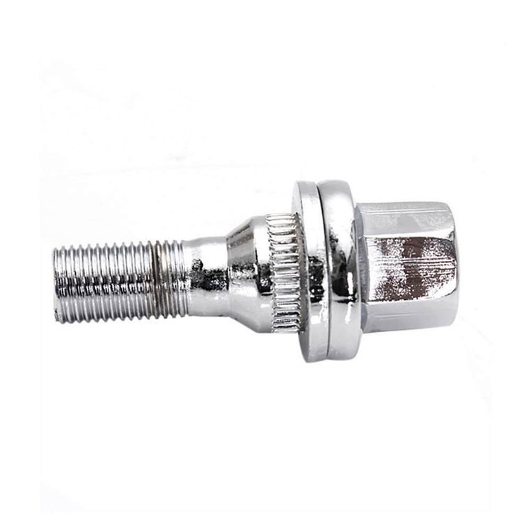 پیچ چرخ و رینگ ضد سرقت خودرو چیکال مدل M-58 مناسب برای زانتیا مجموعه 6 عددی