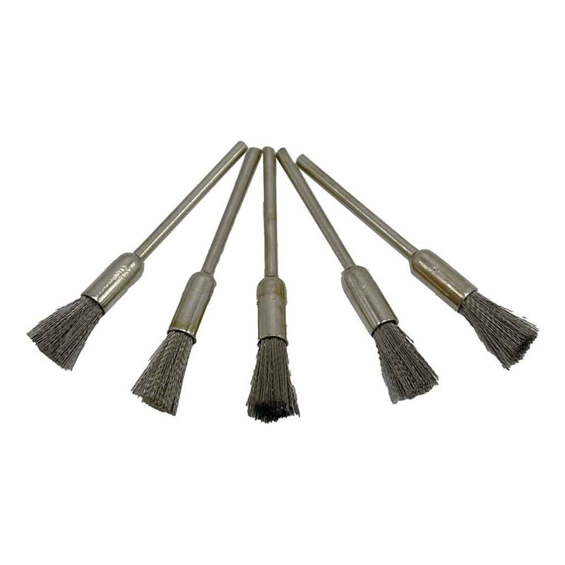 فرچه سیمی جارویی مینیاتوری مدل jt-5 مجموعه 5 عددی