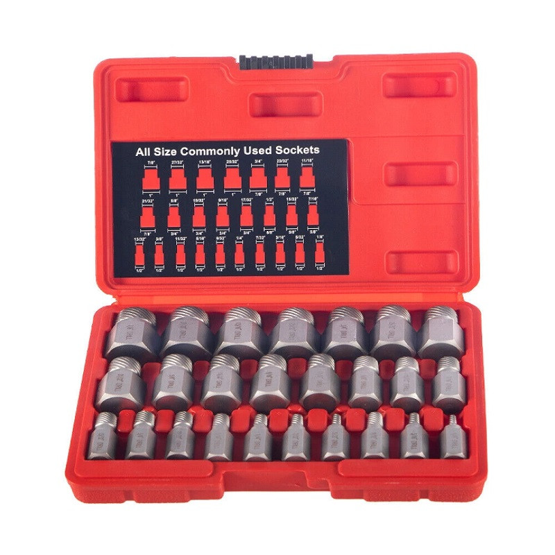 سری مته قلاویز چپگرد بکسی مدل fix-25 مجموعه 25 عددی