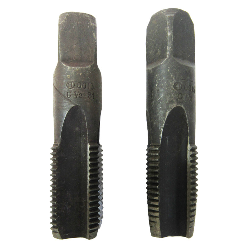 قلاویز دستی لوله مدل 1/2G سایز 1/2 اینچ مجموعه 2 عددی