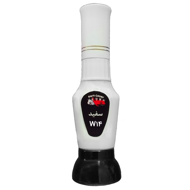 لاک خشگیر سفید بدنه خودرو مدل 2 سره کد 29020C-W14 حجم 20 میلی لیتر