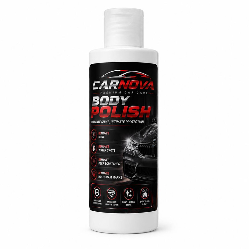 پولیش زبر بدنه خودرو کارنوا مدل Body-Polish حجم 170 میلی لیتر