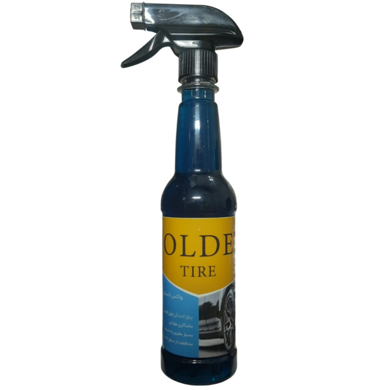 اسپری واکس لاستیک خودرو گلدین تایر کد GT03 حجم 500 میلی لیتر
