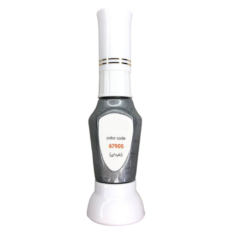 قلم خشگیر بدنه خودرو کد 67905 نقره‌ای حجم 15 میلی لیتر