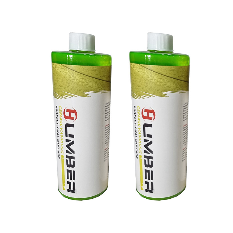 شامپو کارواش هامبر مدل آب گریز کننده کد Ceramic-X36 حجم 1 لیتر مجموعه 2 عددی