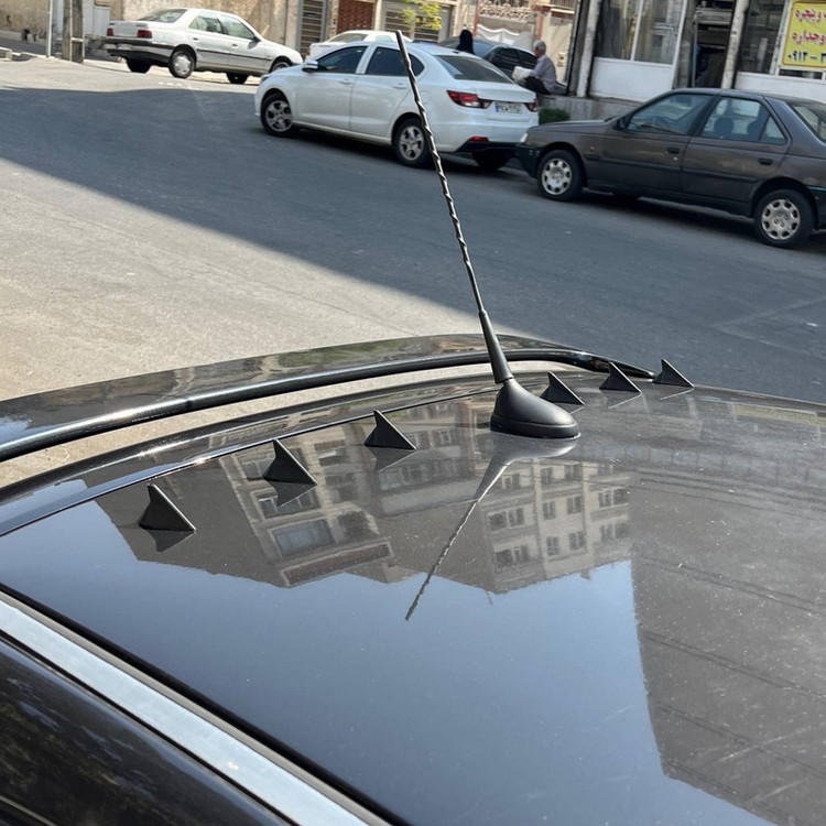 شارک سقف خودرو مدل سه بعدی بسته 6 عددی