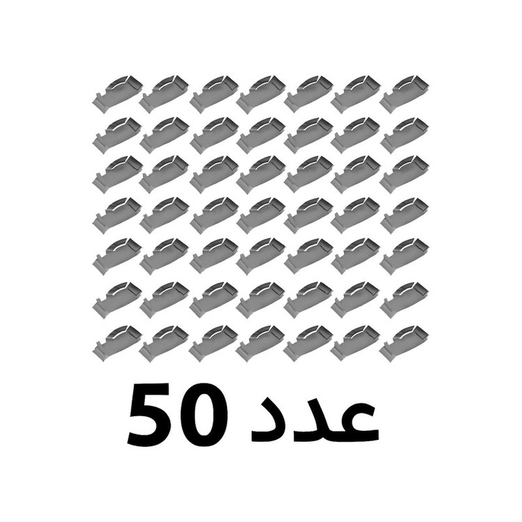 خار ناخنی لنت ترمز یدک چی کد 30218 مناسب برای پراید بسته 50 عددی