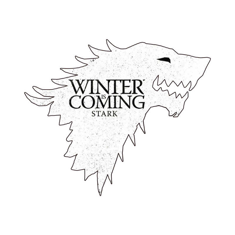 استیکر خودرو طرح Winter-White